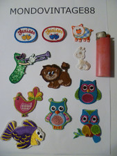 11 APPLICAZIONI MISTE X BIMBO BIMBI TOPPE TERMOADESIVE / CUCIRE RICAMATE