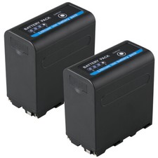 2x Batteria Blumax per Sony