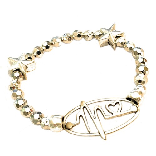 Bracciale con perline charms