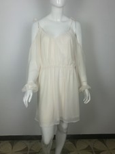 VESTITO  VESTITINO ABITO H & M TAGLIA 44 COLORE BIANCO