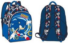 Zaino scuola tripla zip deluxe