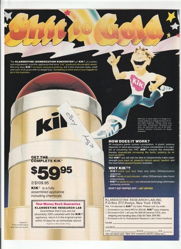 1979 kik mag klandestine - kik, ad~klandestine
