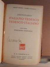 Dizionario italiano tedesco  -