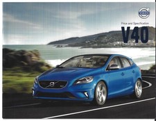 Volvo v40 2013 - volvo, brochure