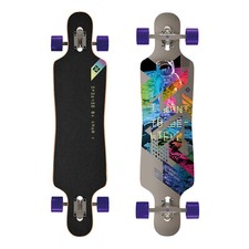Street surfing longboard - surfing,