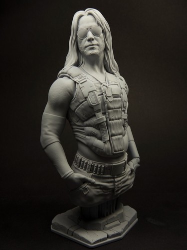 Figura resina johnny - figura, resina.