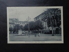 CARTOLINA ELBA PORTOFERRAIO PIAZZA VITTORIO VIAGGIATA 1930 NUMISMATICA SUBALPINA