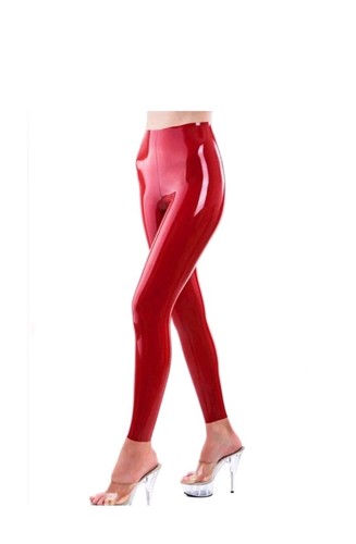 Pantalone leggings donna - , rosso