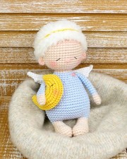 Angelo custode amigurumi