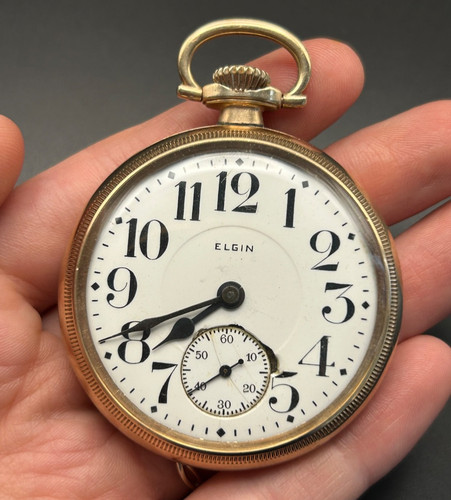 Antico orologio tasca elgin - antico,