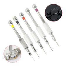 Set cacciaviti orologiai strumento riparazione orologi temprato premium canna batteria