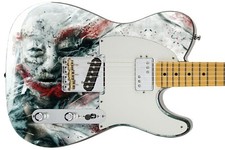 Guitar Skin Axe Wrap Re-skin