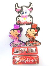 Pamplona set di 5 foto magnete