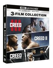 Blu Ray Creed 1-2-3 La Trilogia - (3 Film 3 Blu Ray) (4K Ultra Hd+Blu-Ray) ..NEW