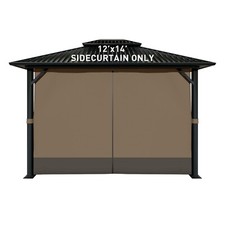 Aoodor Gazebo 12'x14' Ricambio Universale Tenda Privacy Pareti Laterali 4 Pannelli