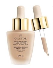 COLLISTAR FONDOTINTA SIERO NUDO PERFETTO N01-AVORIO EFF.SECONDA PELLE SPF 15