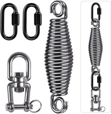 Molla per Sacco Pesante, Kit per Appendere Il Sacco Da Boxe Con Girella E 2 Mosc