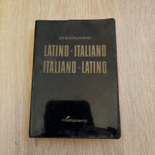 Dizionario Latino -italiano 