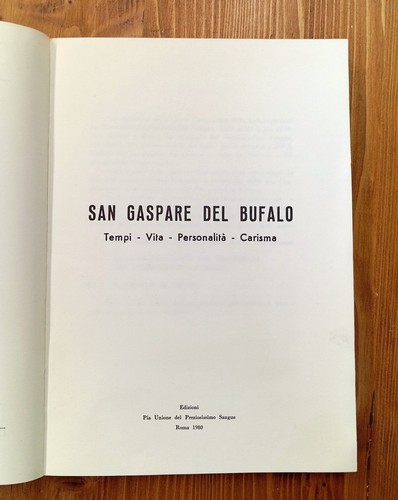 San gaspare del bufalo tempi - del,