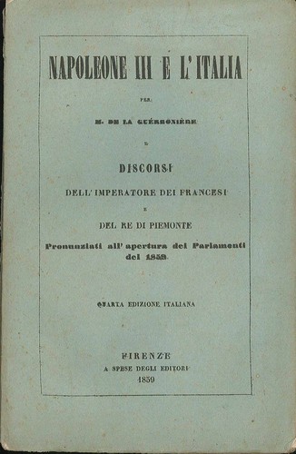 Napoleone iii italia - iii, e