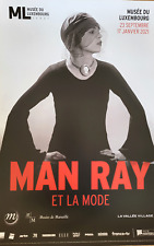 Man Ray - Poster mostra originale - Musee du Luxembourg - Parigi - 2021