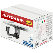 Gancio di traino estraibile per Fiat Panda II 169 2003-2012 + kit el. 13-poli