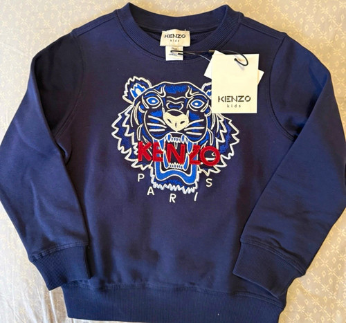 Felpa pullover girocollo kenzo - felpa,
