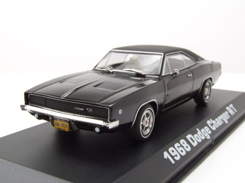 Dodge charger 1968 nero - r/t,