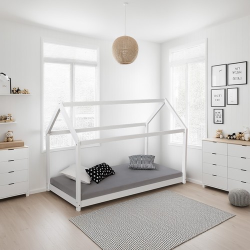 Letto casa culla 90x200 - ,