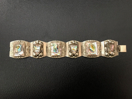 Bracelet argent sterling taxco - bracelet,