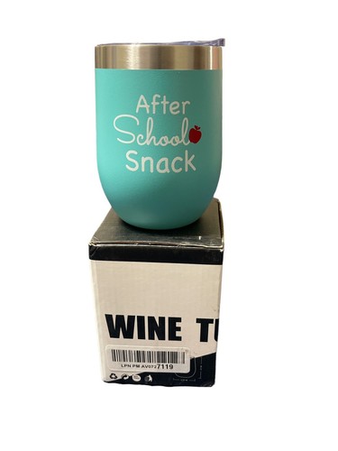 Bicchiere vino acciaio - da,