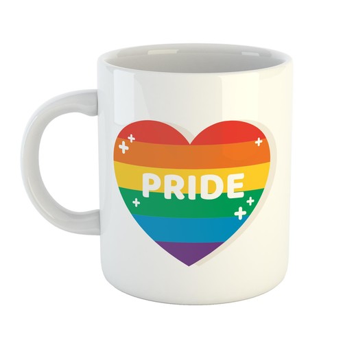 Tazza caffè pride cuore - caffè,