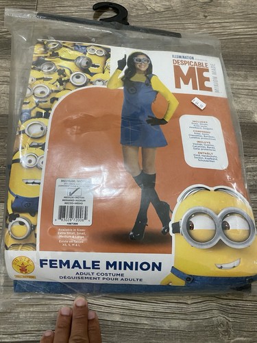 Minion female costume - minion, size