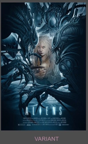 Poster aliens james - james, cameron