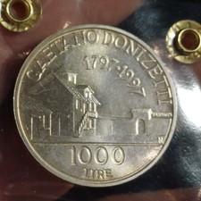 Moneta In Argento Italiana