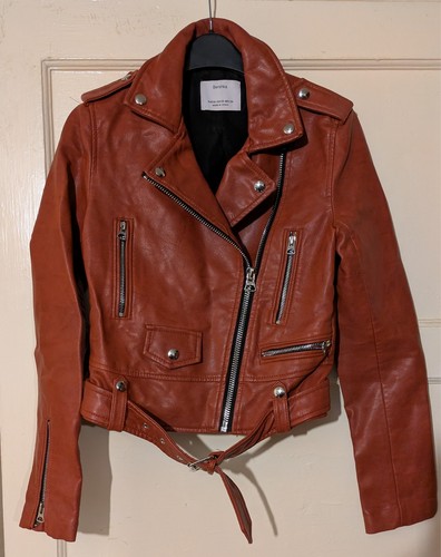 Giacca motociclista bershka - giacca,