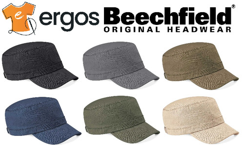 Beechfield cappello army cap - beechfield,