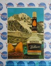 ADESIVO STICKER AUTOCOLLANT AUFKLEBER VINTAGE ORIGINAL RONER WILLIAMS BRANDY