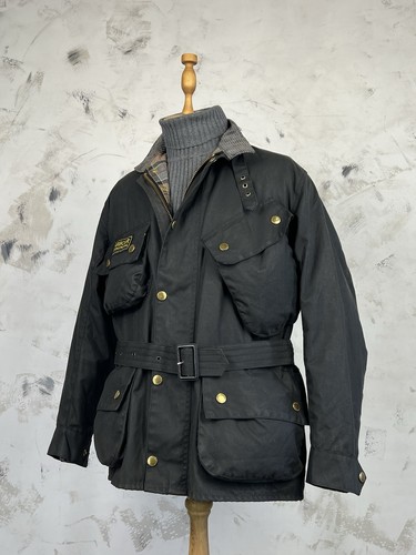 Barbour international waxed - international,