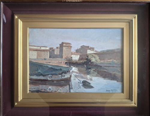 Giacomo vaccaro olio - olio, tela