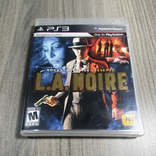 Rockstar games noire ps3 - l.a.,