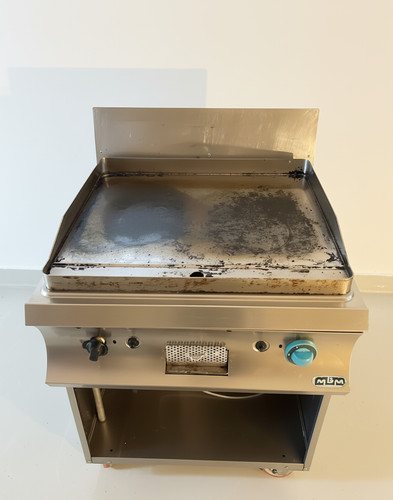 Fry top piastra professionale