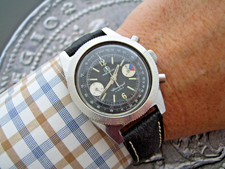 CRONOGRAFO OLLECH & WAJS SILVERKNIGHT - anni 60 - BEL QUADRANTE - SERVIZIO 2025