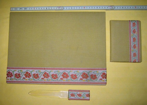 Cartella ufficio vintage epoca