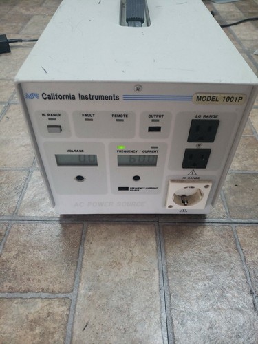 California instruments 1001p - california,