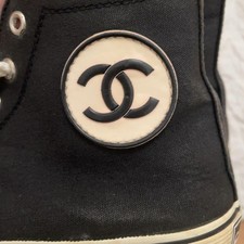 Sneakers alte CHANEL nere in