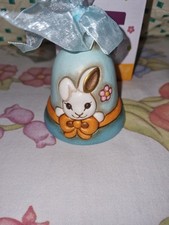 Thun Addobbo Campanella Con Coniglio Azzurra  Limited Ed. 2021 Pasqua C Scatola