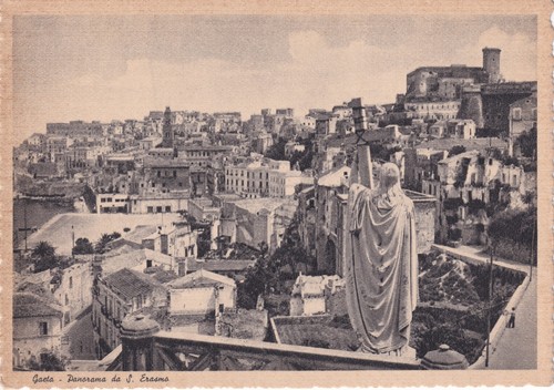 Cartolina gaeta panorama s - panorama, da