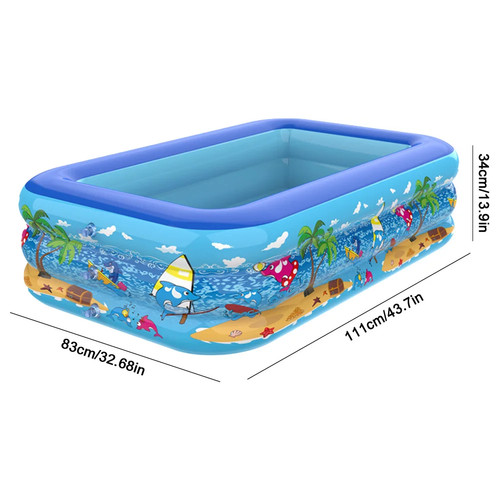 Piscine gonflable cadre - piscine, À