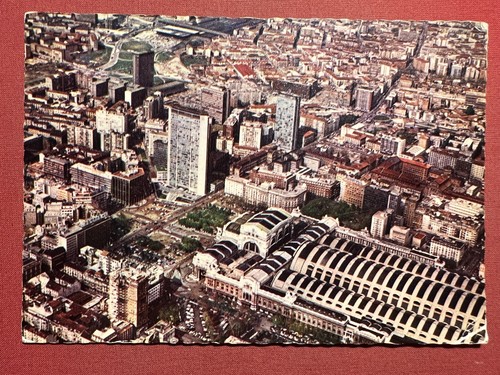 Cartolina milano veduta - -,